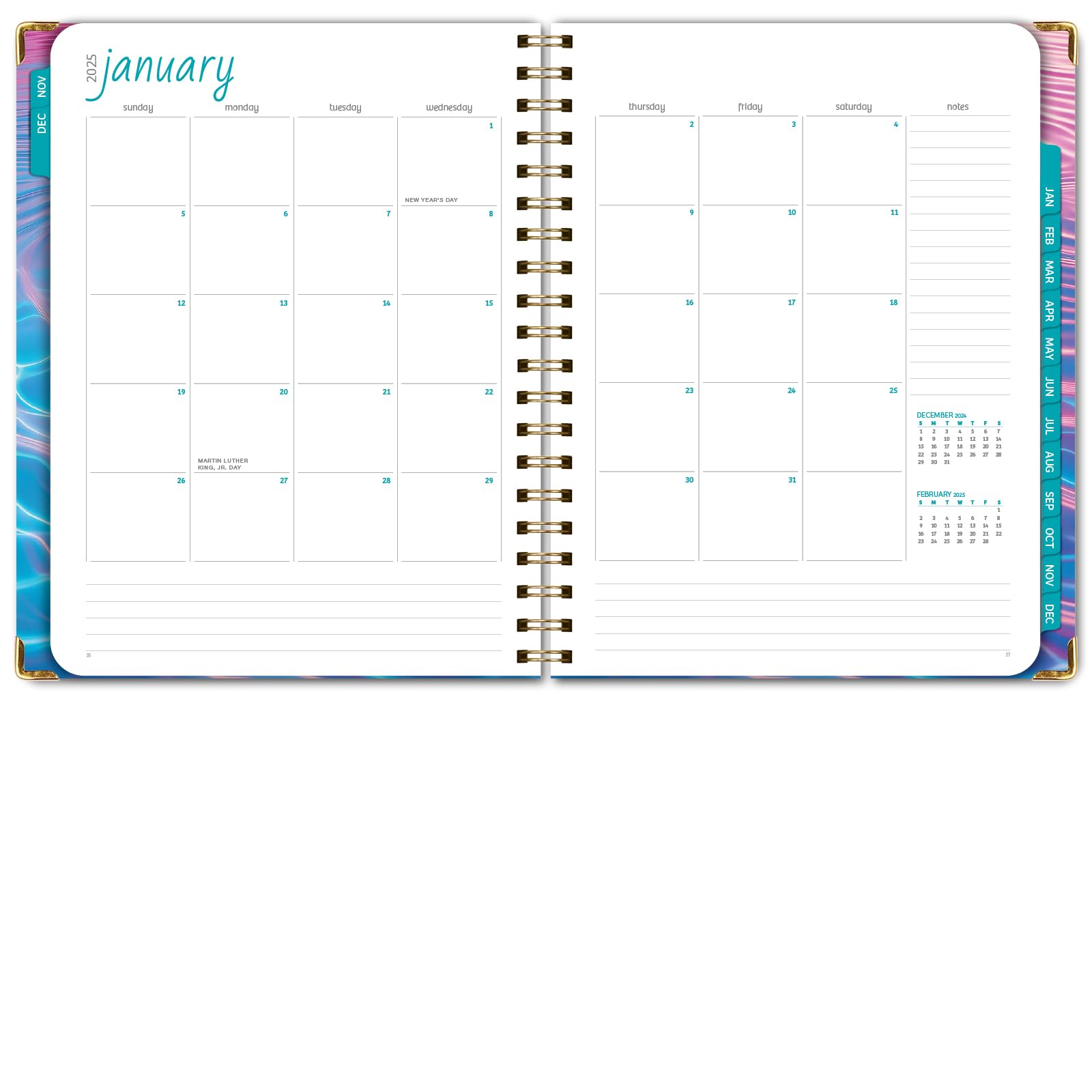 2025 Hardcover Planner 8.5