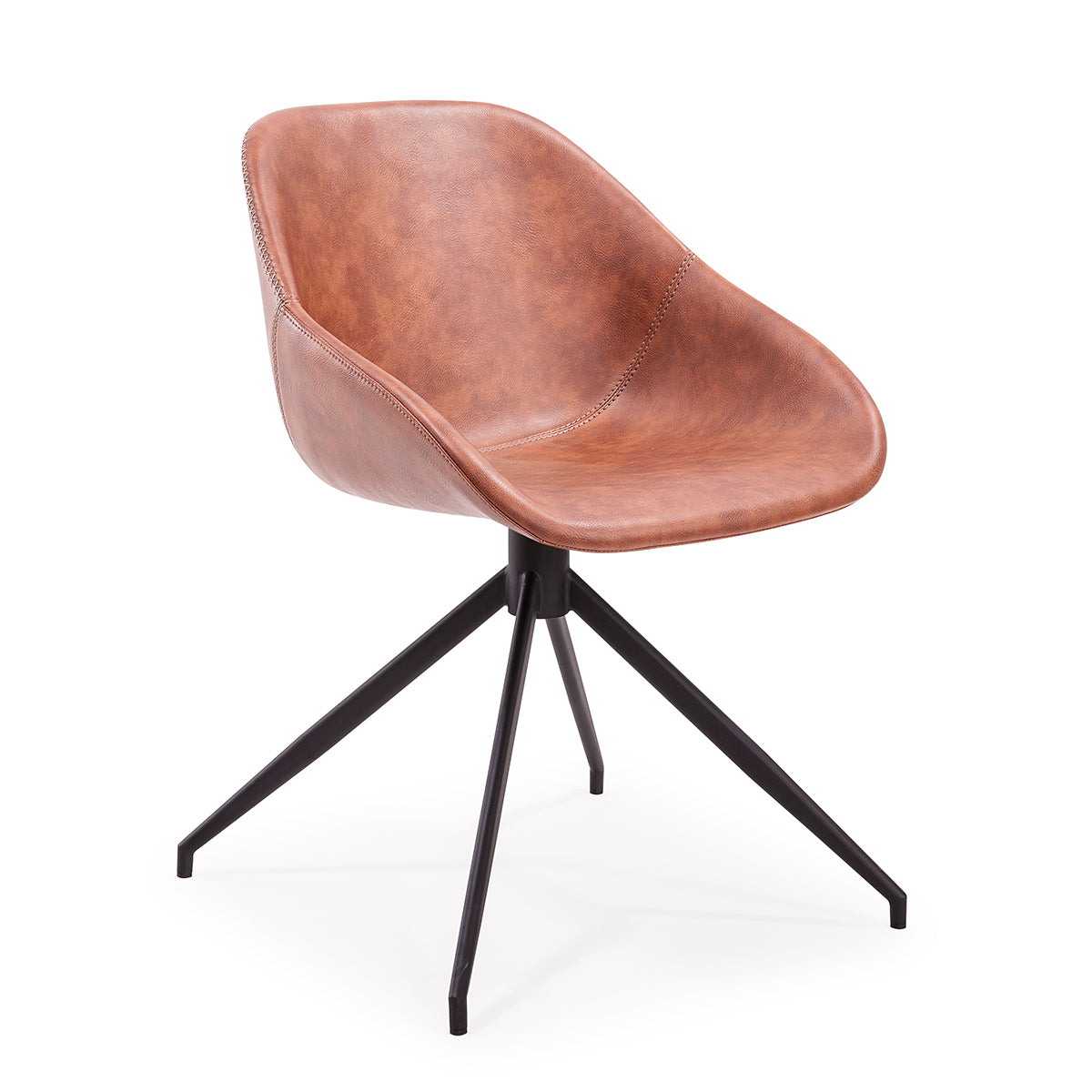 M Co Living Lansel Chair - Modern Accent Chair for Living Room, Bedroom & Office - Comfortable Upholstered Lounge Chair with Wooden Legs - Perfect for Relaxing, Reading & Decorating Your Home
