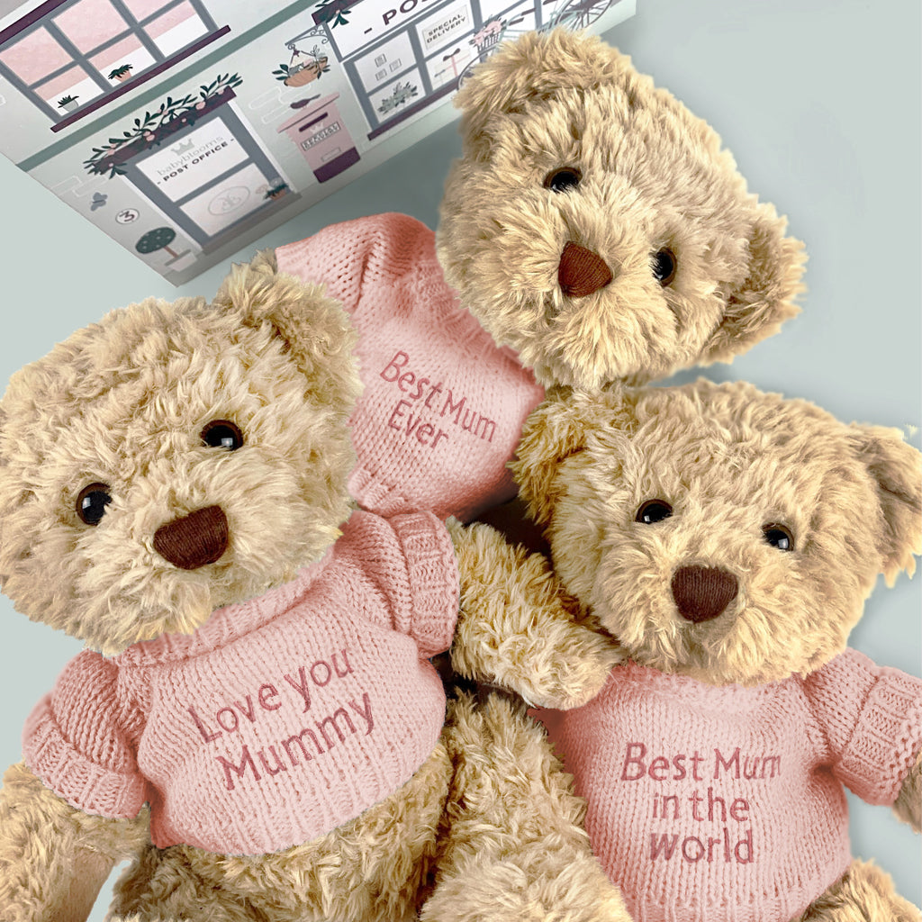 Send a Heartwarming Mother's Day Bear Hug Plush Gift - Perfect for Birthday, Anniversary & Holiday Celebrations