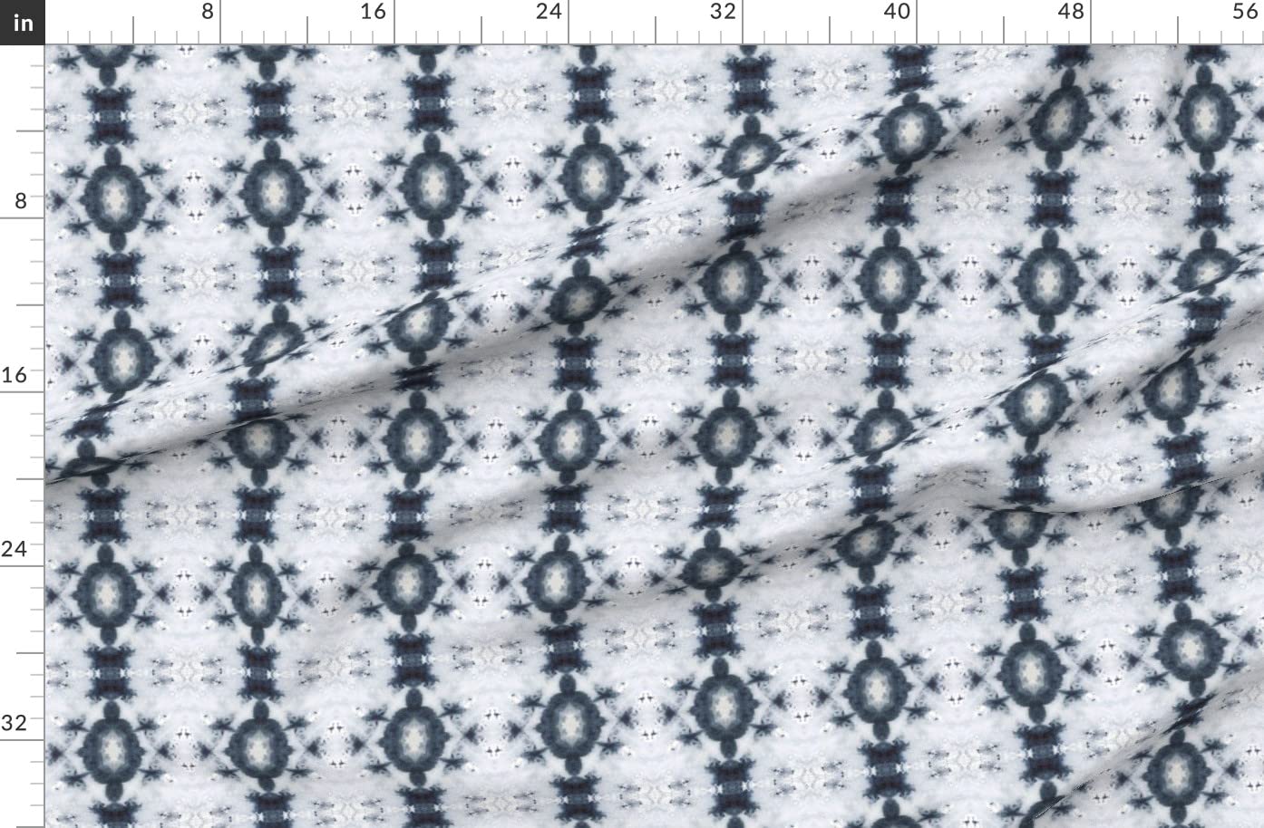 Tie Dye Modern Abstract Printed Fleece Fabric by The Yard - Soft & Durable for Sewing Blankets, Loungewear, DIY No-Sew Projects - Perfect for Home Decor, Fashion & Crafting