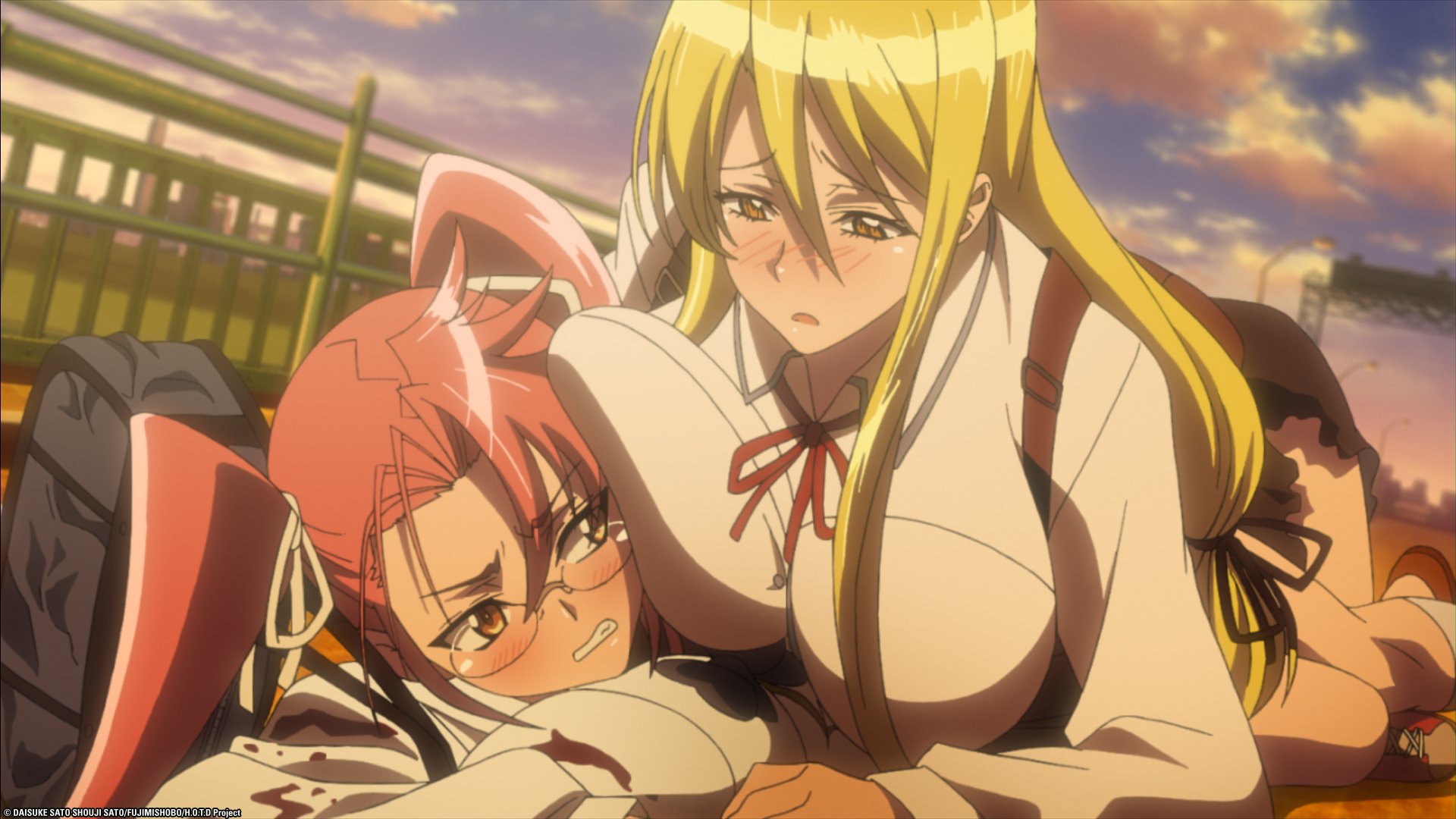 High School of the Dead Collector's Edition DVD & Blu-ray Box Set - Perfect for Anime Fans & Horror Enthusiasts