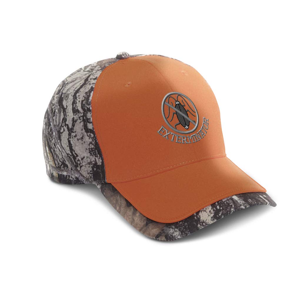 Exterminator B Embroidered Camo Baseball Cap for Men & Women - Hunting, Outdoor & Casual Wear