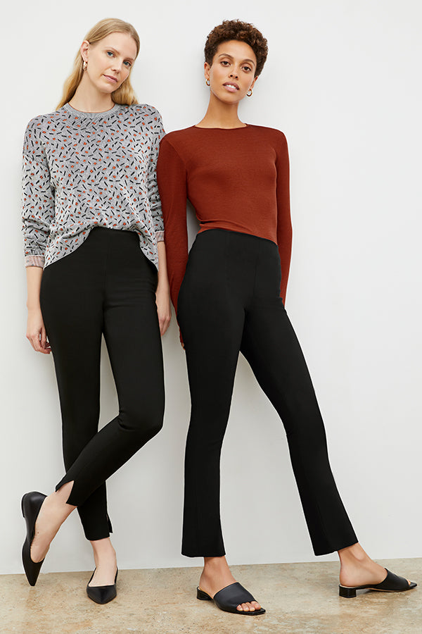 Skinny Foster PowerStretch Pants for Women - Slim Fit Stretchable Activewear in Black | Perfect for Yoga, Running & Gym Workouts