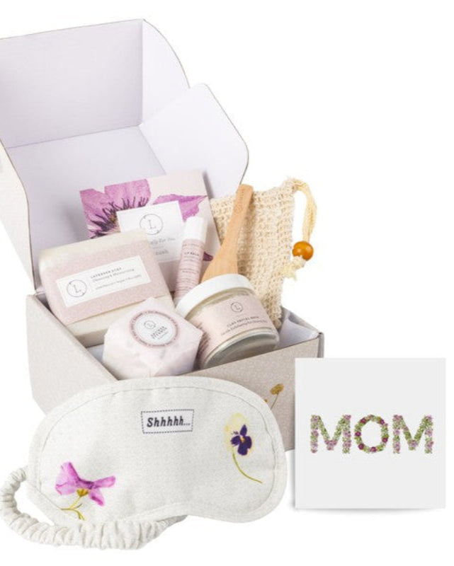 Lavender Spa Gift Set for Women - Relaxing Aromatherapy Bath & Body Care Set - Made in USA - Perfect for Self-Care, Birthday Gifts & Stress Relief