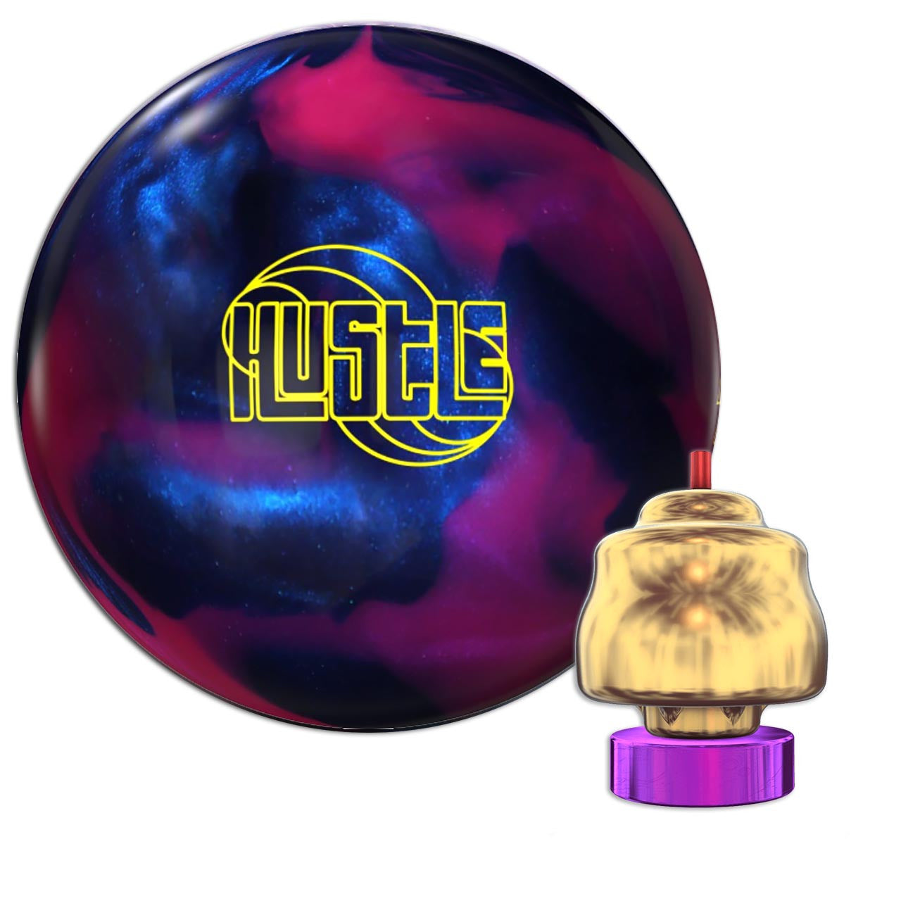 Roto Grip Hustle M+M Bowling Ball - High Performance Reactive Resin Bowling Ball for Hook & Strike - Perfect for League Play & Tournament Bowlers
