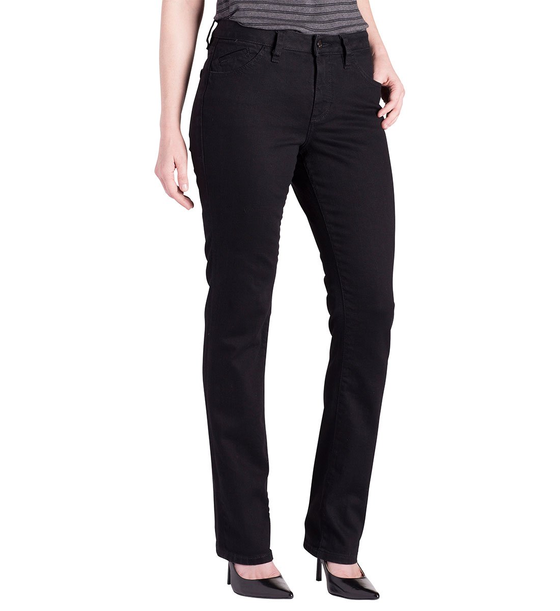 Jag Jeans Women's Portia Straight Leg Jean in Platinum Denim | Comfortable & Stylish Denim Pants for Casual Wear & Everyday Outfits