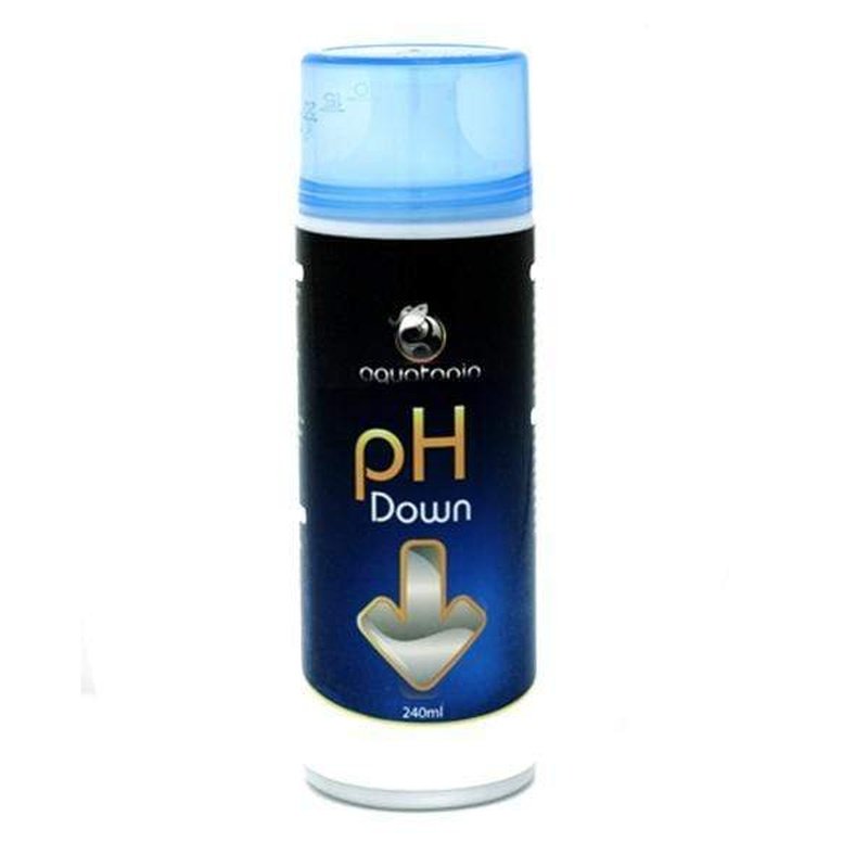 Aquatopia pH Down 240ml - Professional pH Reducer for Hydroponics, Aquariums & Pools | Maintain Optimal Water Balance for Healthy Plants & Fish