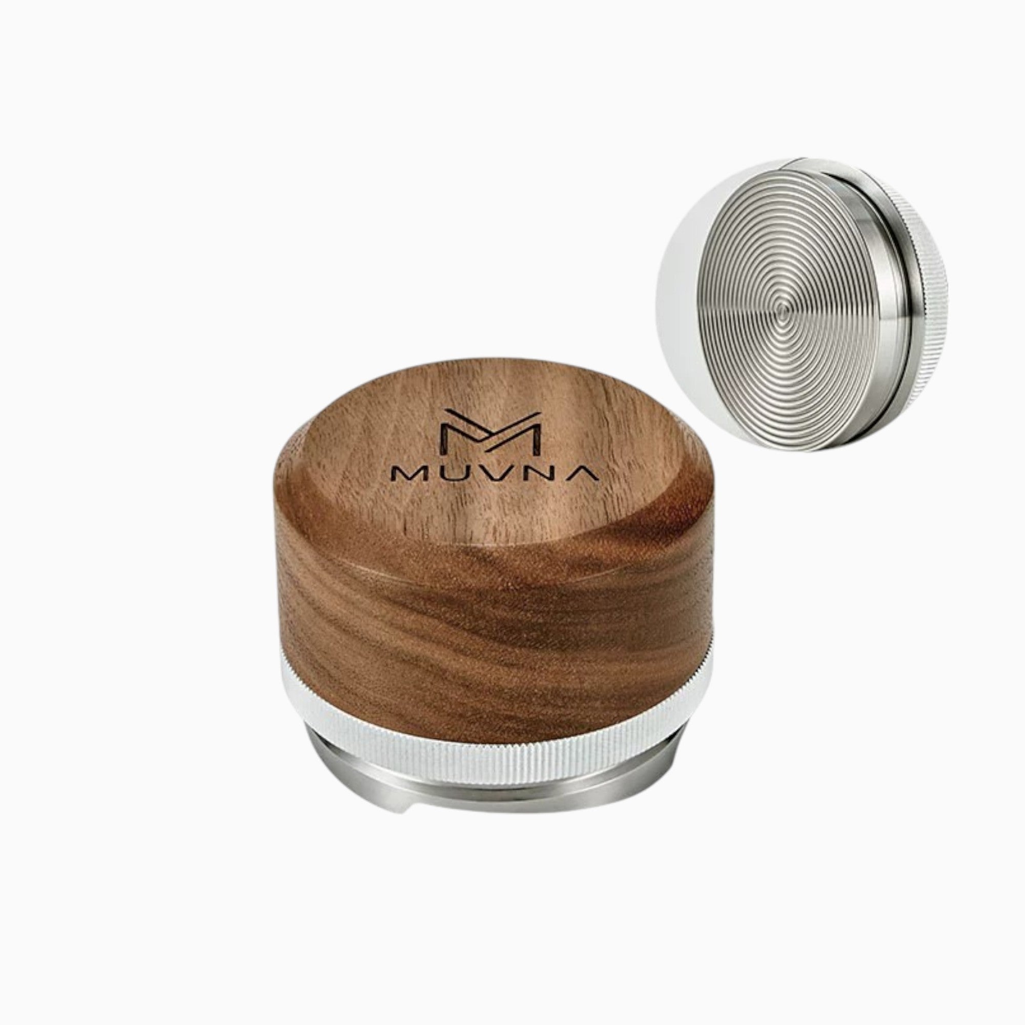 Premium Wooden Handle Tamper & Distributor for Espresso - Perfect for Baristas & Home Coffee Brewing | MUVNA