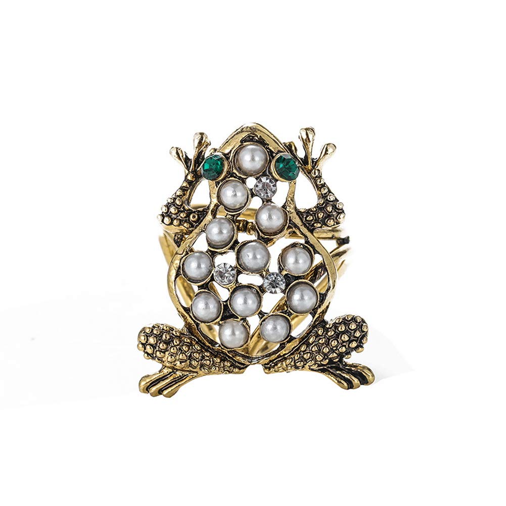 Sparkling Rhinestone Frog Brooch - Cute Animal Jewelry Pin for Women & Girls - Perfect Birthday Gift - Ideal for Jackets, Scarves, Hats & Fashion Accessories