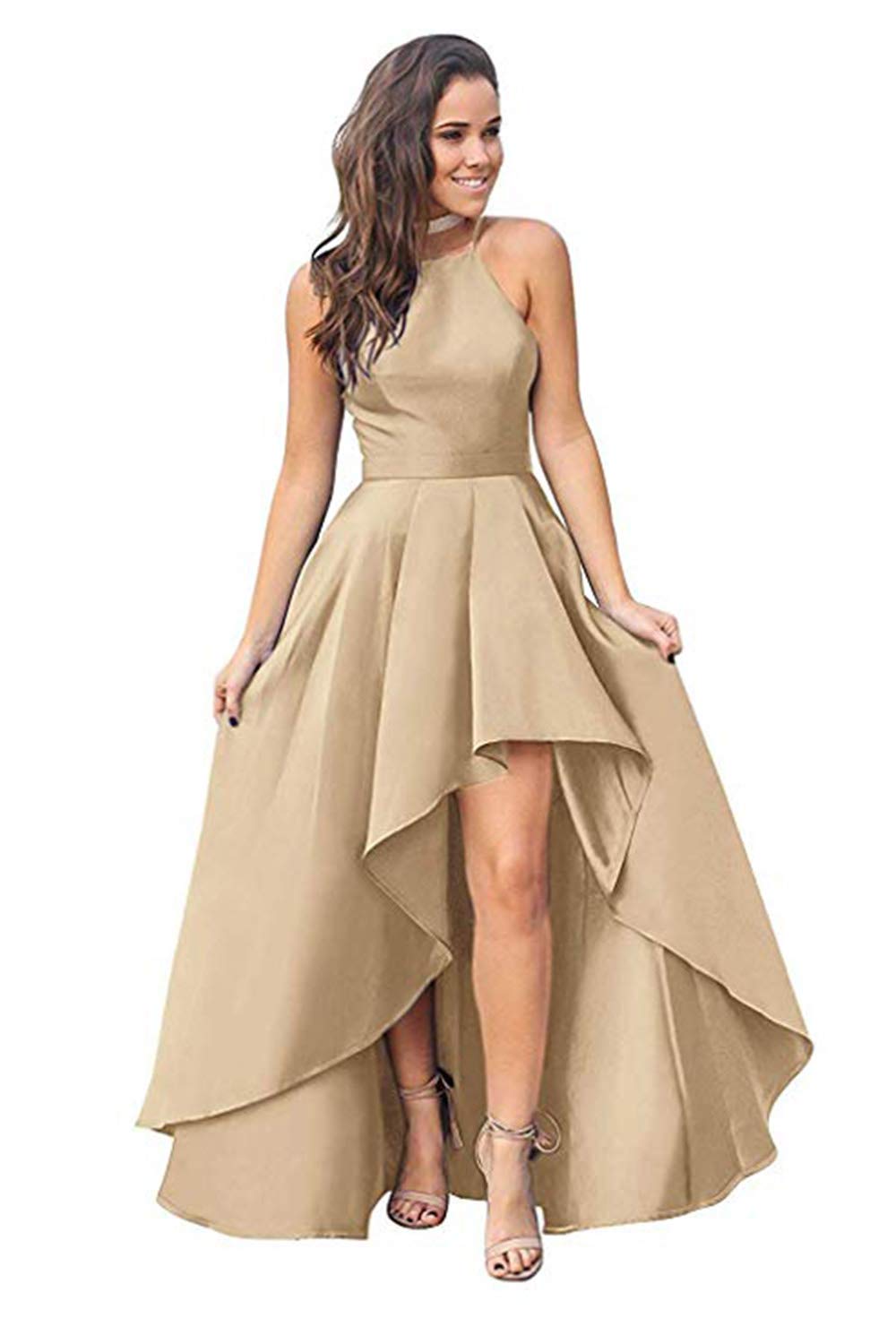 Elegant Long Satin Prom Dresses & Bridesmaid Gowns - Formal Evening Gowns for Wedding Party, Homecoming, and Special Occasions | JiusTan Women's Fashion