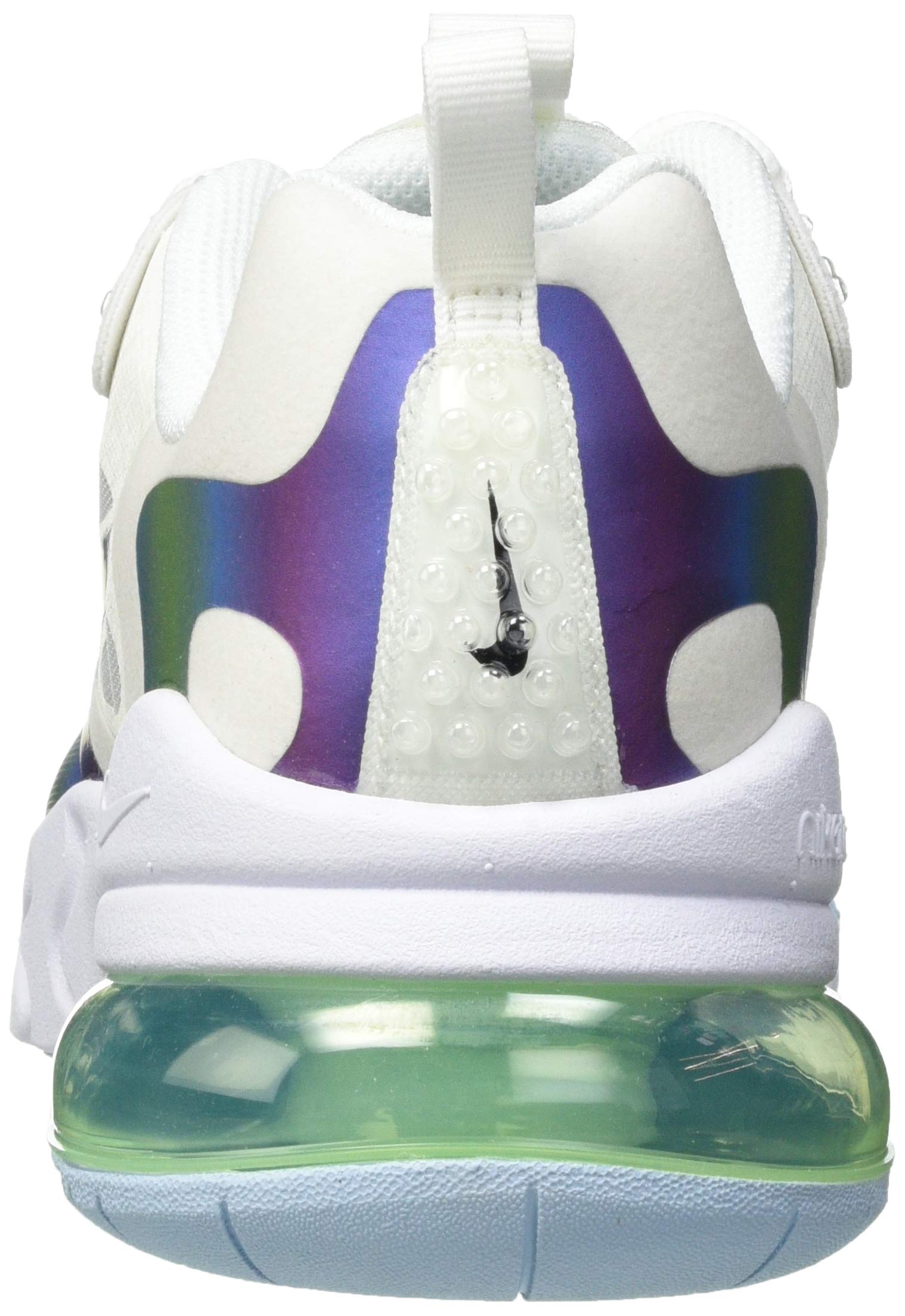Nike Air Max 270 React 20 (GS) Big Kids' Running Shoes - White/Black Ct9633-100 - Size 6 | Comfortable Casual Sneakers for School, Sports & Everyday Wear