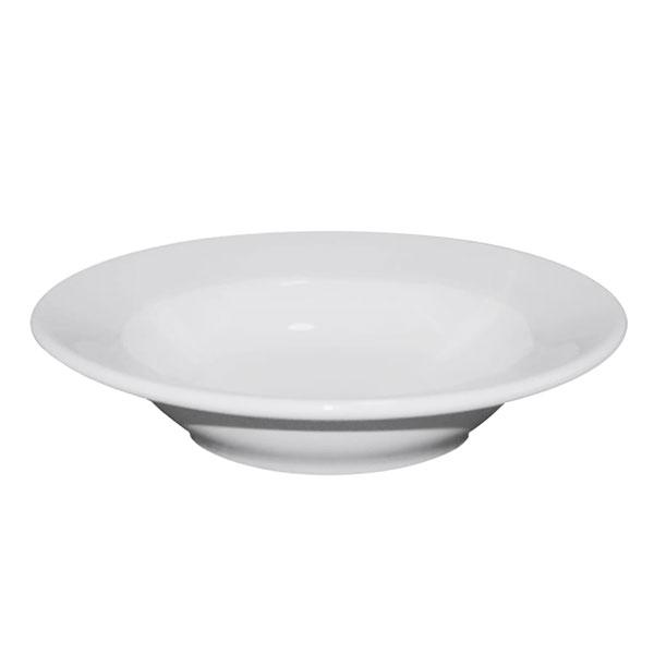 4-Piece White Rimmed Soup Bowl Set | Durable Porcelain Bowls for Soup, Salad, Cereal & Dessert | Perfect for Dining, Entertaining & Everyday Use
