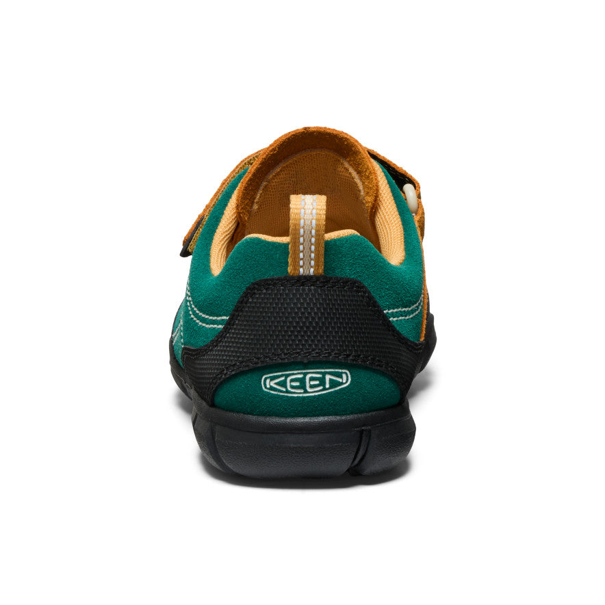 Big Kids' Jasper II Sneakers in Aventurine Green & Oak Buff - Comfortable & Stylish Shoes for School, Play & Everyday Wear