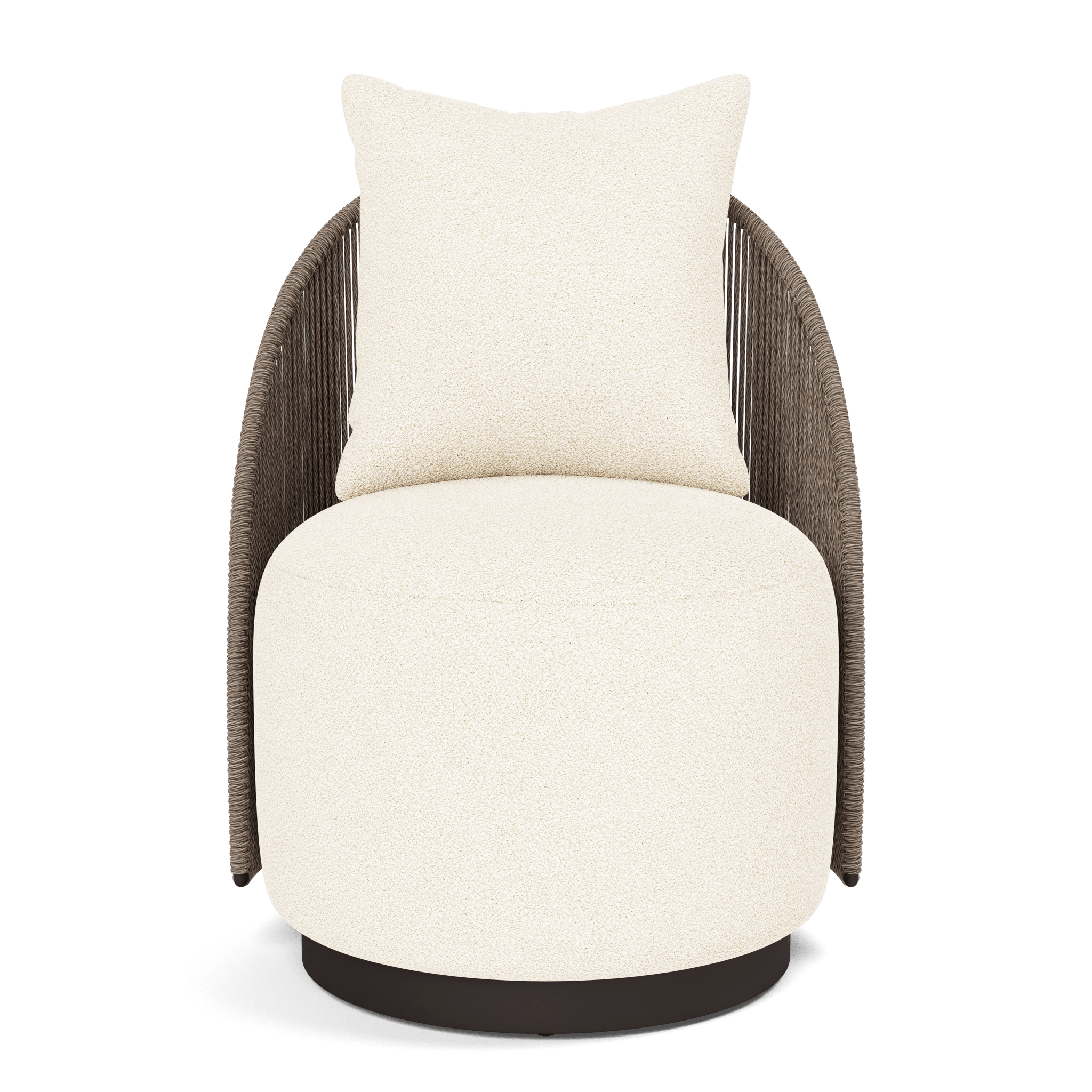 Milan Swivel Dining Chair - Modern Upholstered Kitchen Counter Stool with 360° Rotation - Perfect for Dining Room, Kitchen Island, Bar & Breakfast Nook