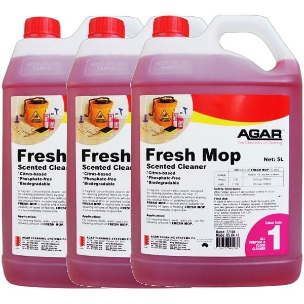 Eco-Friendly Agar Fresh Mop with Citrus Fragrance | Non-Toxic & Sustainable Cleaning | Perfect for Hardwood Floors & Tile Surfaces