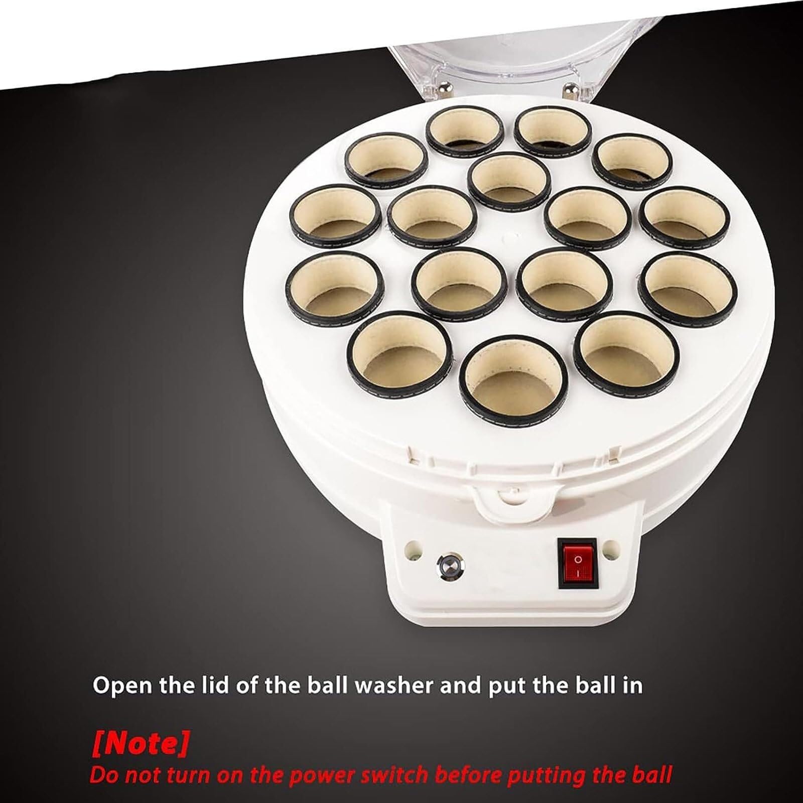 Automatic Billiard Ball Polishing & Cleaning Machine for 16/22 Balls - Pool Ball Washer & Polisher for Professional & Home Use - Perfect for Pool Halls, Game Rooms & Home Entertainment
