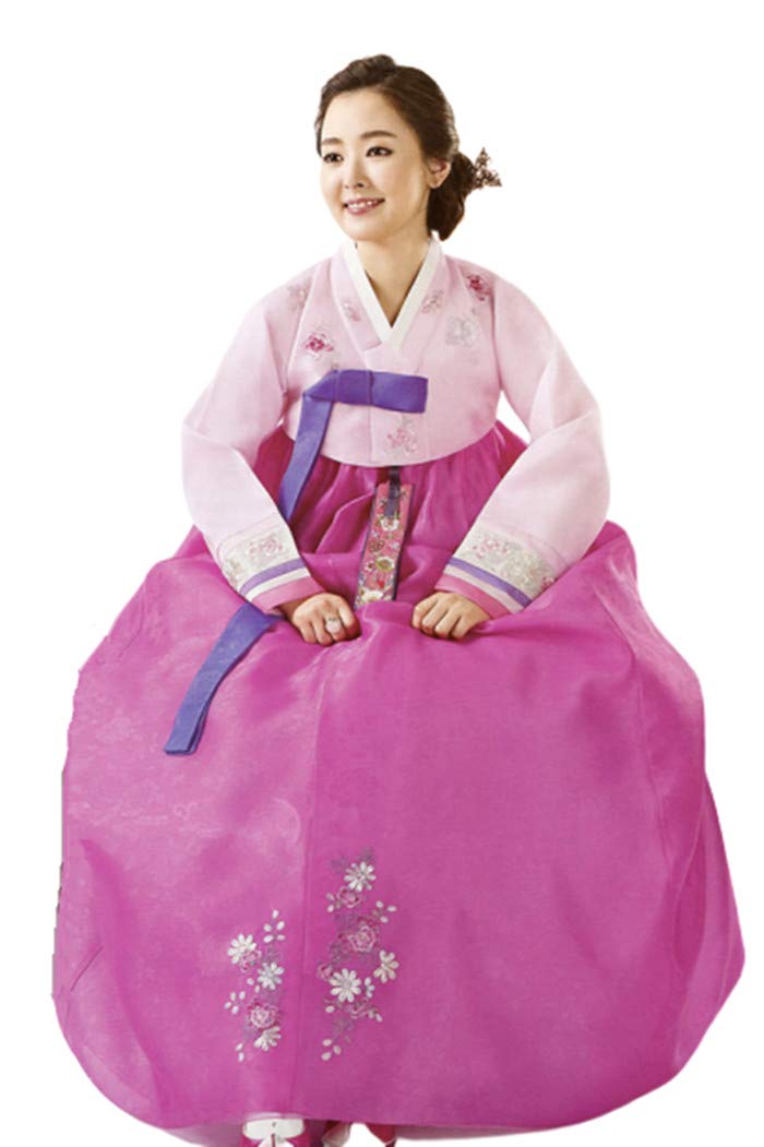 Custom Made Women's Hanbok Dress - Korean Traditional Bridal Wedding Hanbok & National Costume for Ceremonies, Festivals & Cultural Events