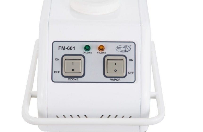 Silverfox Steamer Ozone Professional Facial Steamer FM 601 - At-Home Spa & Salon Quality Skin Care Device for Deep Cleansing & Hydration