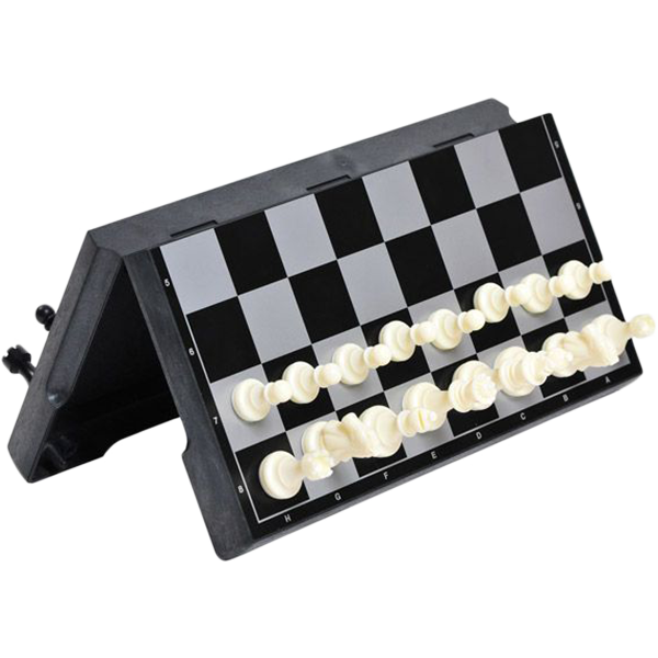 Basecamp Magnetic Chess and Checkers Set - Portable Travel Board Game for Kids & Adults - Perfect for Camping, Road Trips, and Family Game Nights