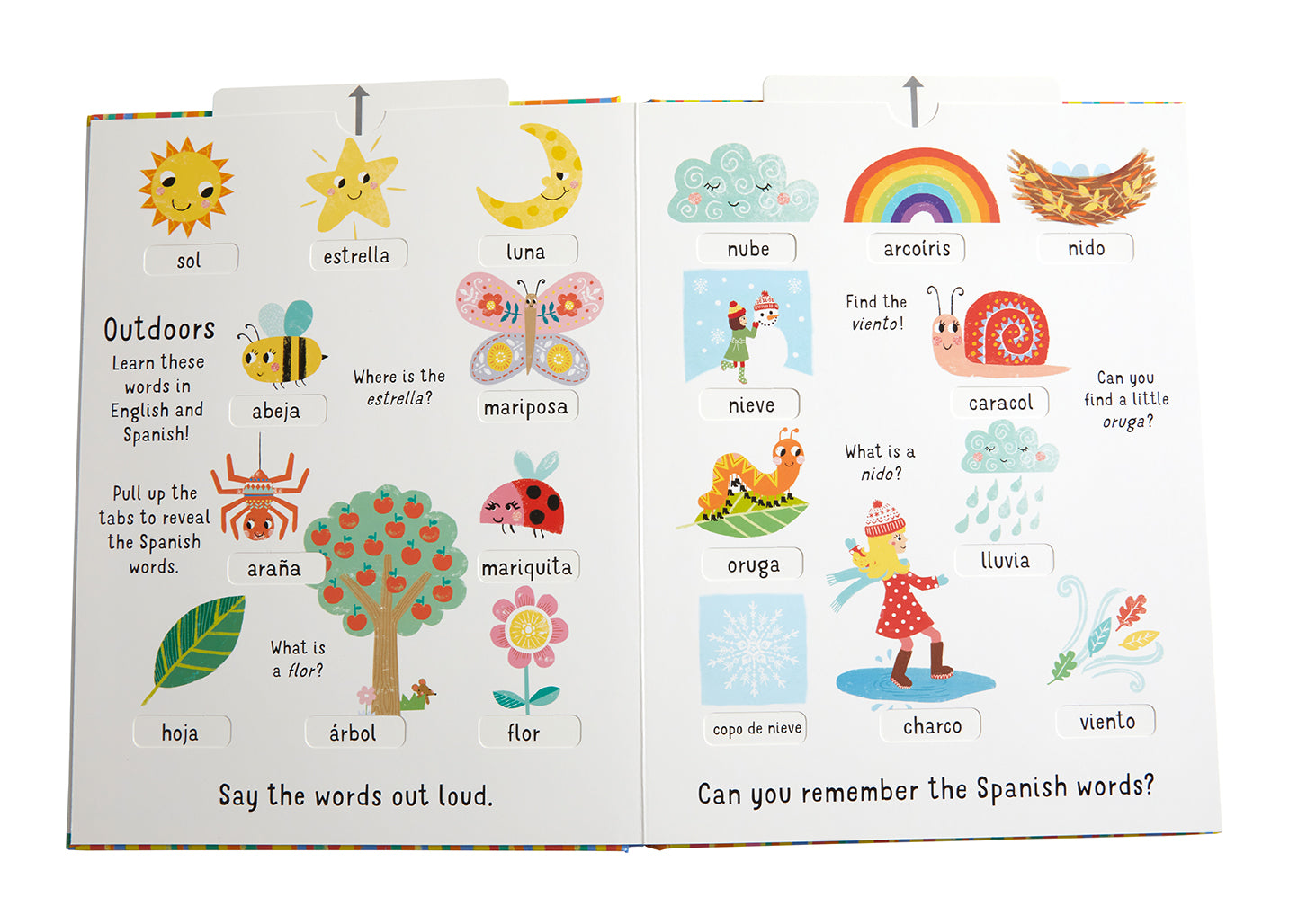 Slide and Seek: Bilingual English Spanish Picture Book for Kids - 100 Words Learning Game for Toddlers & Preschoolers | Perfect for Early Language Development & Interactive Playtime