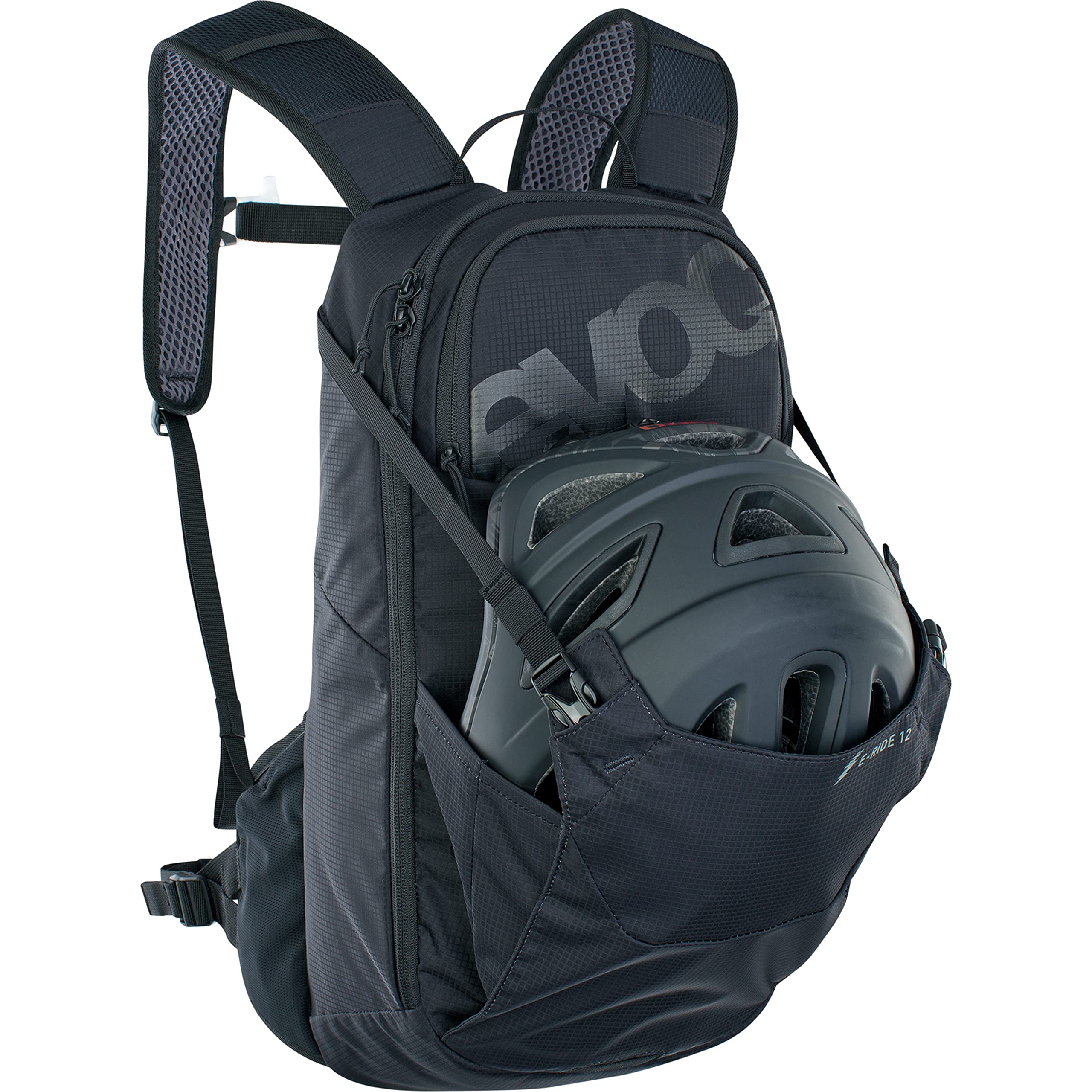 Evoc Modern Black One Size Backpack - Lightweight Durable Travel & Hiking Daypack for Men & Women - Perfect for Outdoor Adventures, Commuting & Daily Use