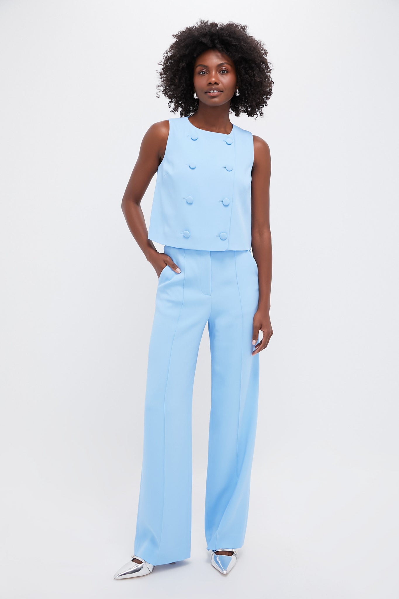 Blue Sky Drexley Top - Stylish Women's Casual T-Shirt for Everyday Wear | Perfect for Outings, Dates & Relaxing at Home