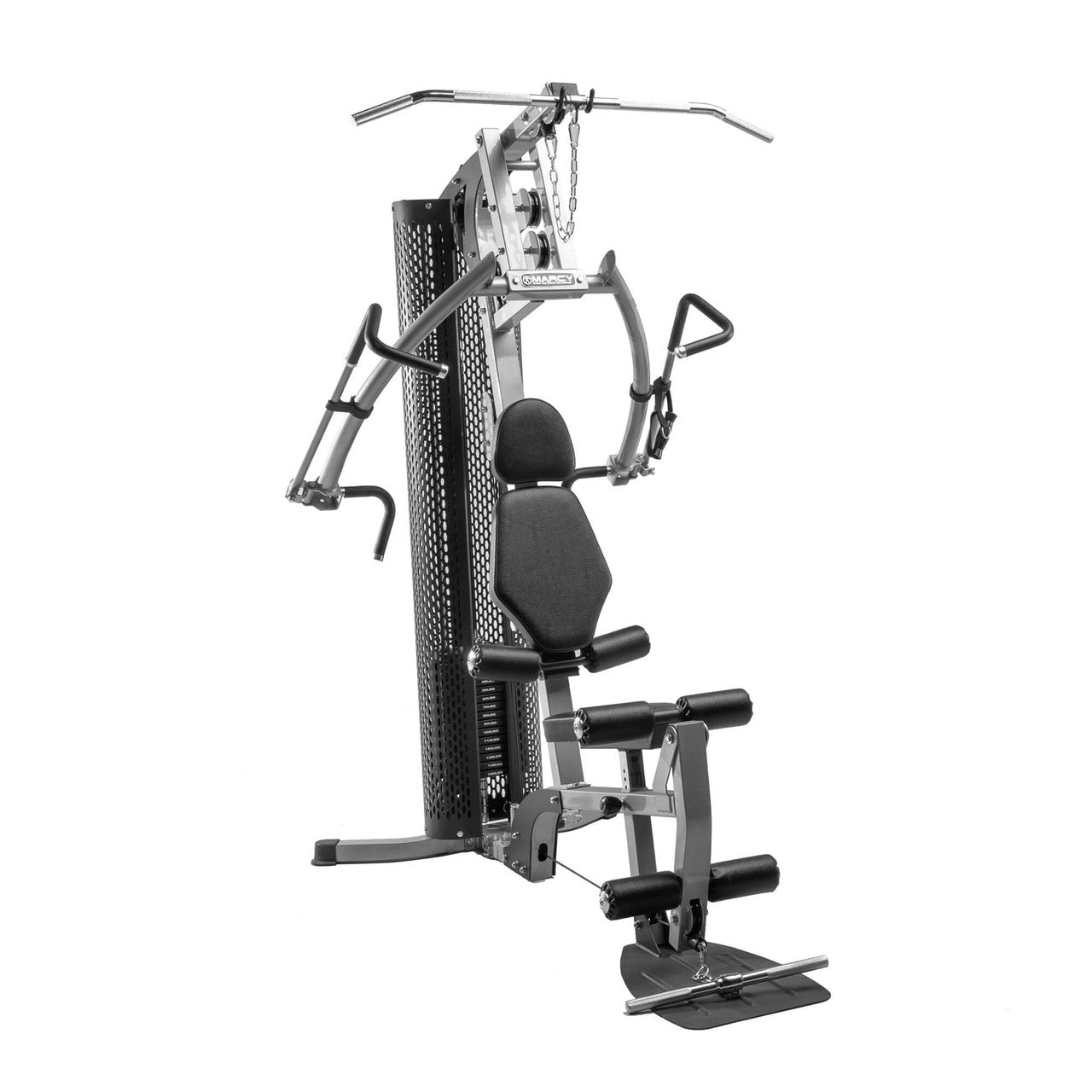Marcy 150 LB. Home Gym System with Rowing Machine - MWM 8307 | Strength Training Equipment for Full Body Workout at Home | Perfect for Small Spaces & Home Fitness