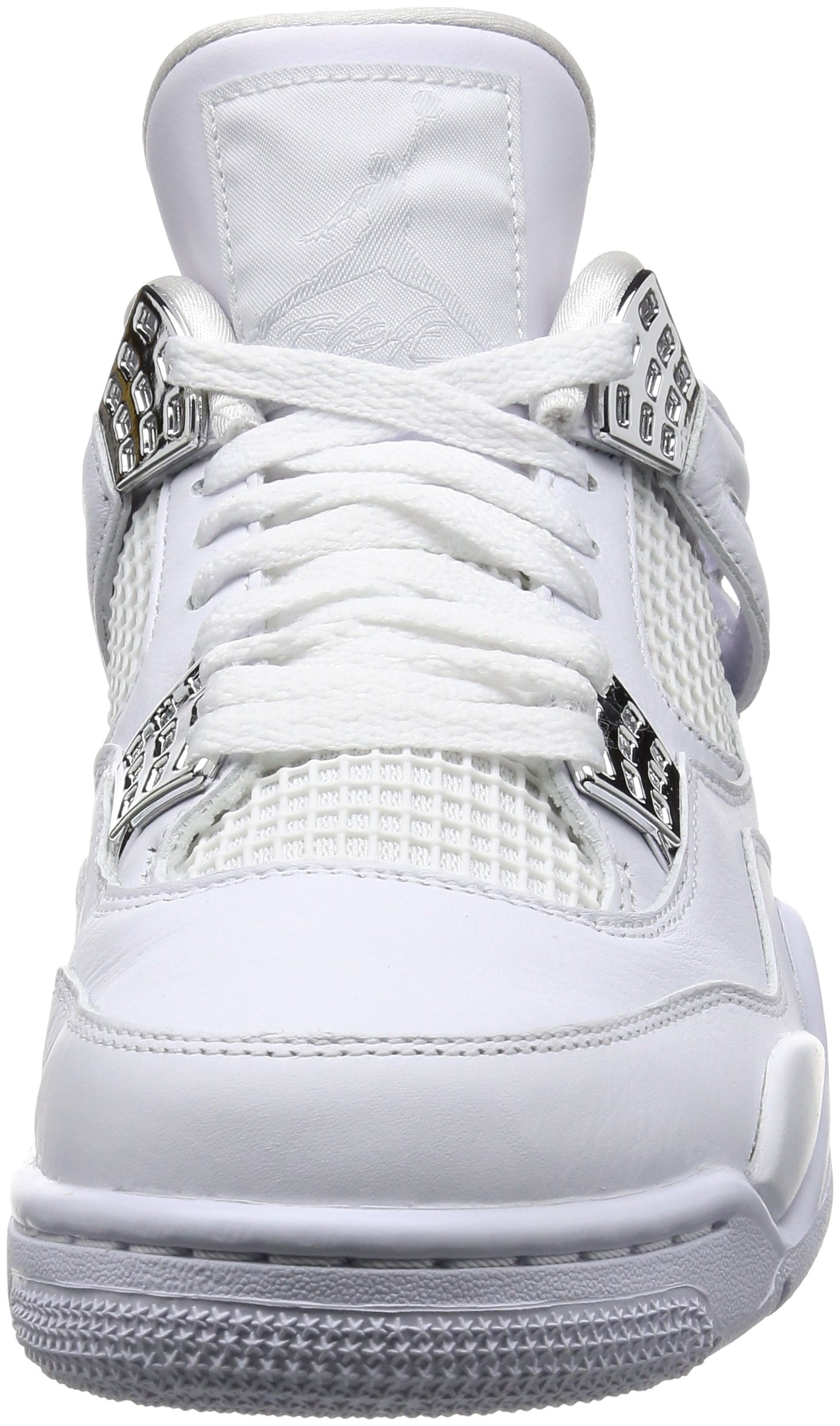 Air Jordan 4 Retro Pure Money White Men's Basketball Shoes - Stylish Sneakers for Casual Wear, Sports & Street Fashion