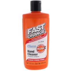 Fast Orange Pumice Hand Cleaner - 7.5 oz Heavy Duty Mechanic Hand Soap for Grease, Oil & Dirt Removal | Ideal for Auto Repair, Construction & Industrial Workers
