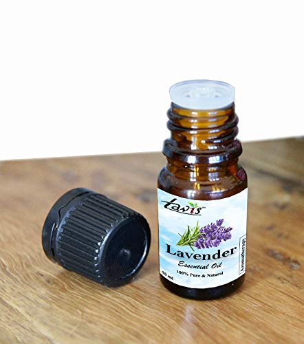 Organic Lavender Essential Oil for Aromatherapy, Skin & Hair Care - 100% Pure, Undiluted, Therapeutic Grade | Perfect for Diffusers, Massage & Stress Relief