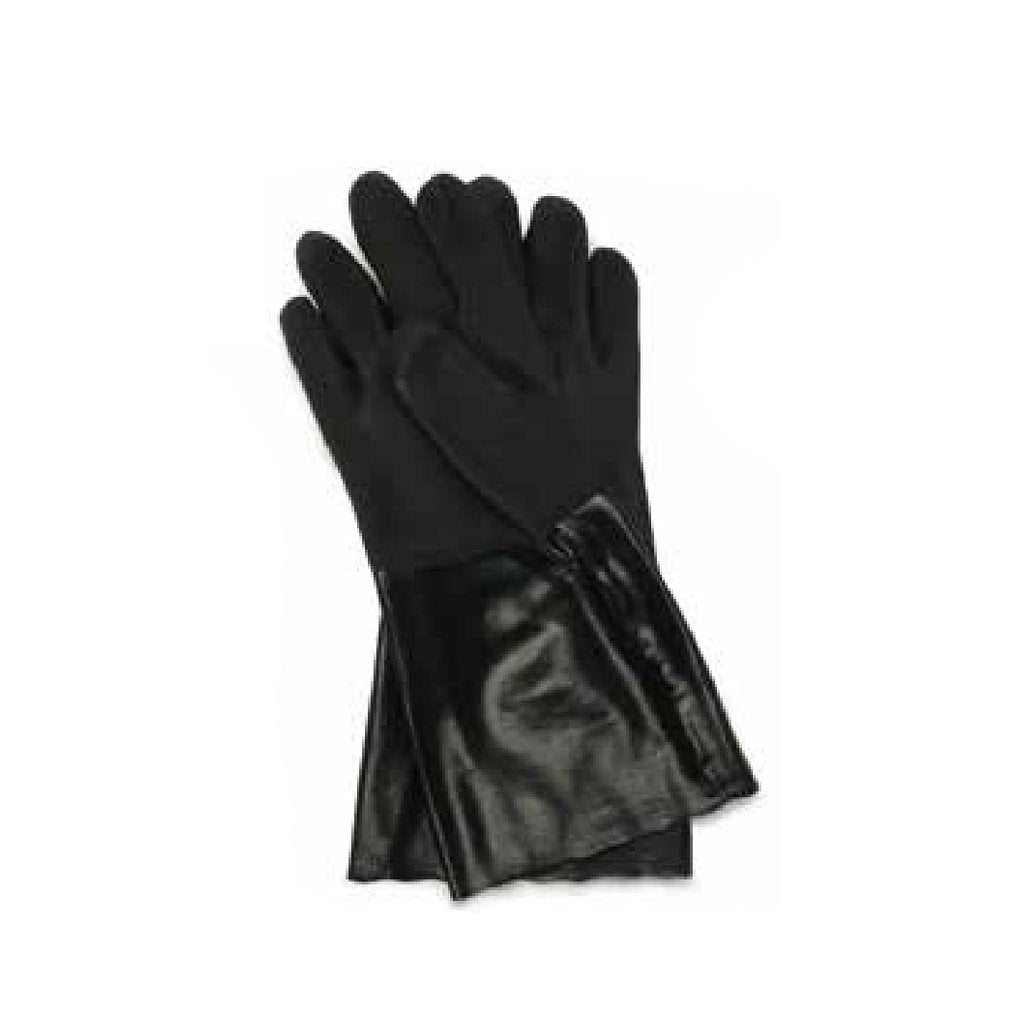 Industrial Duty Work Gloves - Cotton Lined Black PVC Coated for Heavy-Duty Protection | Perfect for Construction, Warehouse & DIY Projects