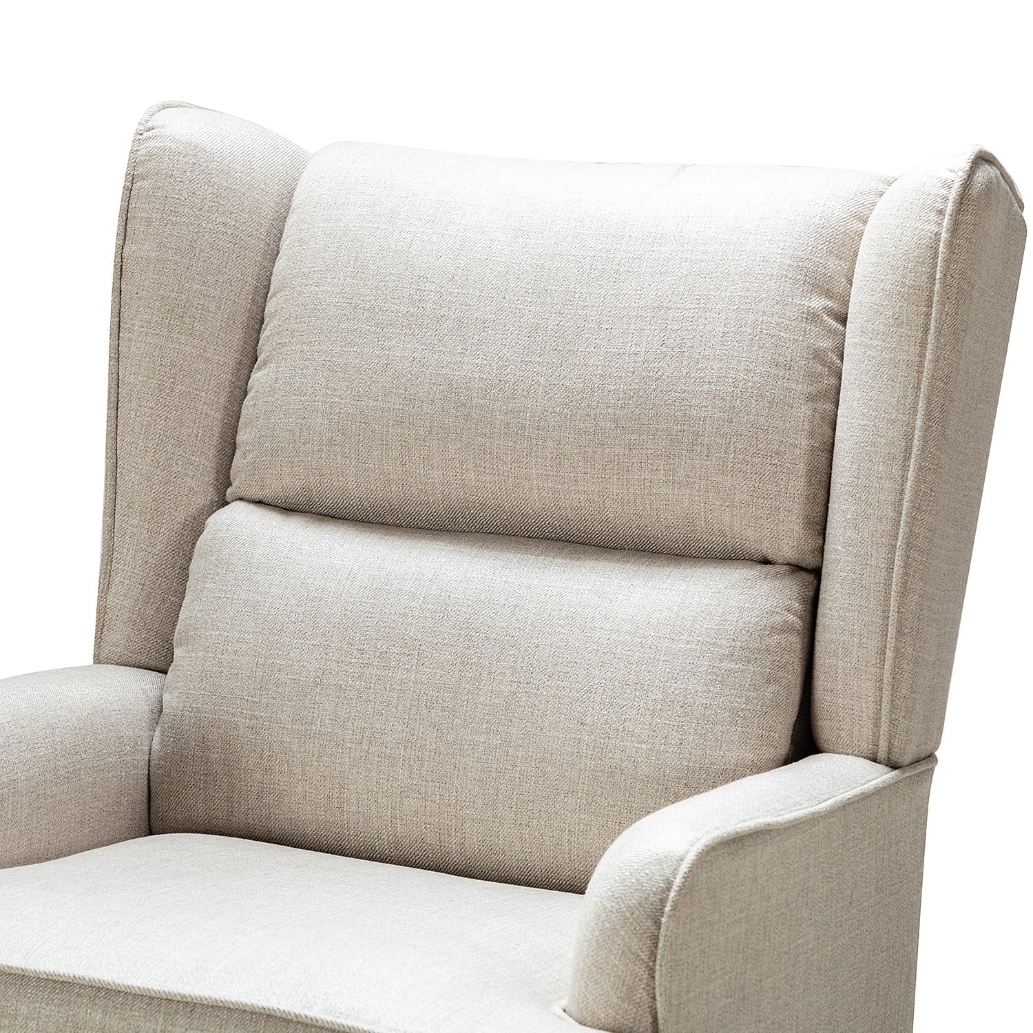 Andreo Modern Tufted Upholstered Rocking Chair - Comfortable Nursery Rocker for Baby Room, Living Room & Bedroom - Perfect for Nursing, Relaxing & Home Decor