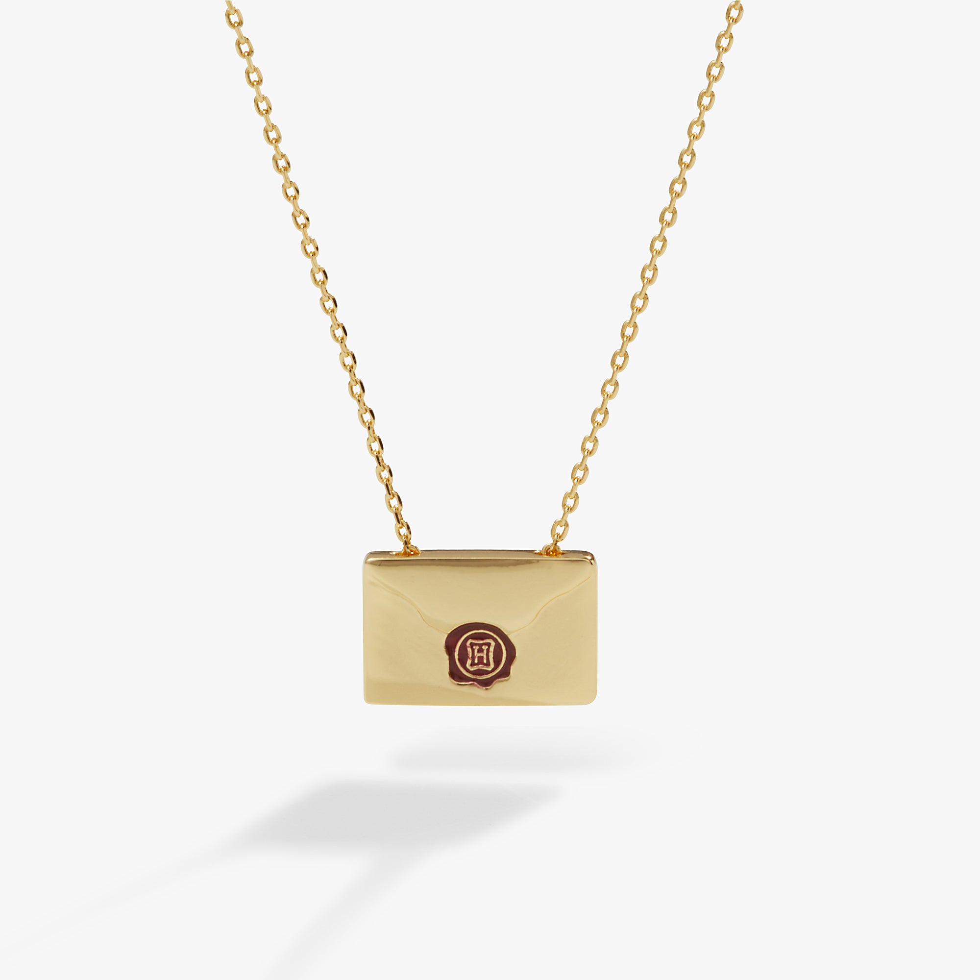 Harry Potter™ Acceptance Letter Necklace - Hogwarts Letter Replica Jewelry - Perfect for Cosplay, Halloween Costume & Wizarding World Gifts