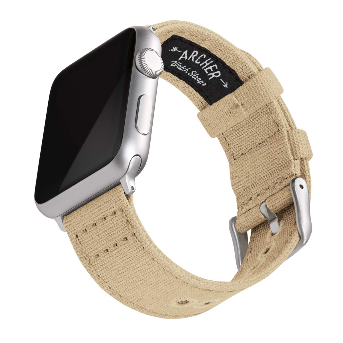 Premium Canvas Watch Bands for Apple Watch - Durable & Comfortable Archer Watch Straps for Men & Women - Perfect for Outdoor Activities, Workouts & Everyday Wear