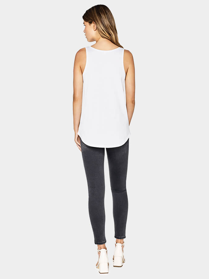 Organic Cotton Classic Vest for Women - Comfortable Yoga & Workout Tank Top - Perfect for Yoga Studio, Gym & Casual Wear