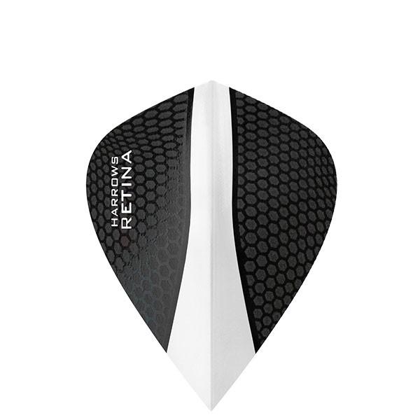 Harrows Retina Kite Shape Extra Tough Darts Flights - Durable Dart Accessories for Professional & Recreational Players | Perfect for Tournaments, Pubs & Home Practice