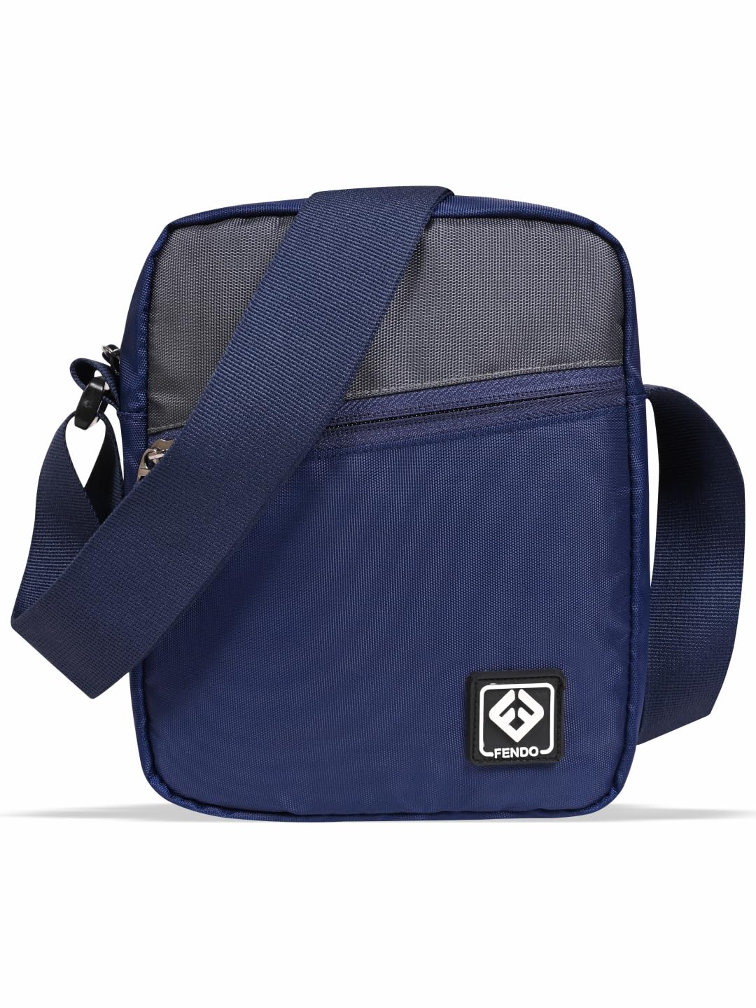 Fendo Captain 8L Sling Bag - Lightweight Crossbody Messenger Bag for Men & Women | Water-Resistant Travel Pouch | Compact Shoulder Bag for Hiking, Commuting & Daily Use