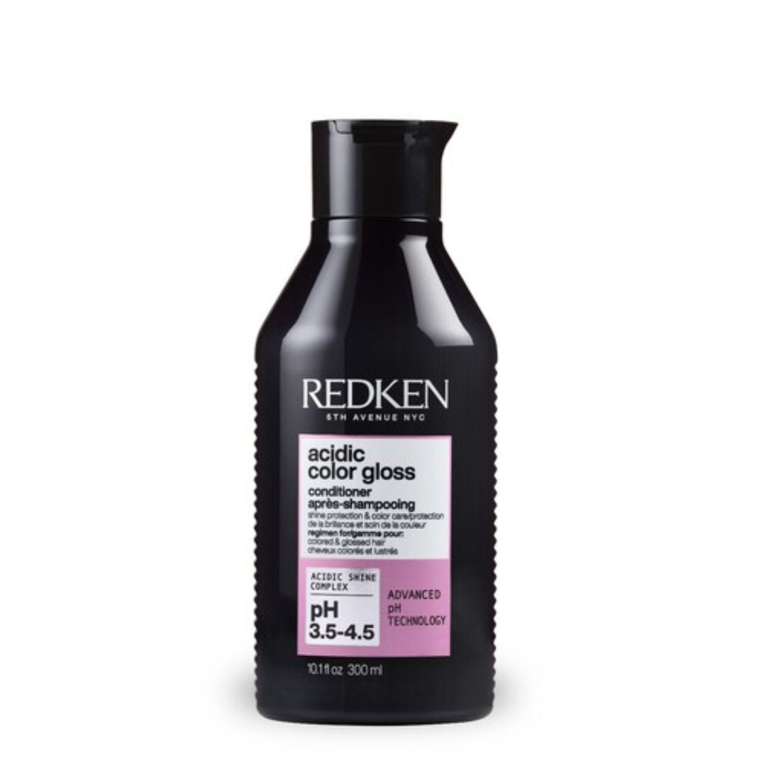 Redken Acidic Color Gloss Conditioner 300ml - Sulfate-Free Color Depositing Hair Treatment for Vibrant, Shiny Hair - Perfect for Color-Treated, Dry & Damaged Hair at Home or Salon
