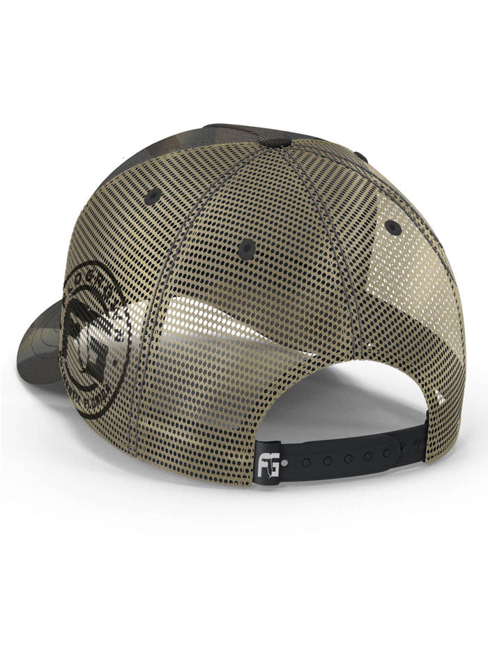 FloGrown FGH 282 Vintage Camo Baseball Cap - Stylish Camouflage Hat for Outdoor Adventures, Hunting & Casual Wear