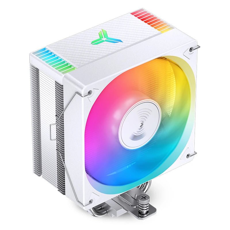 Jonsbo CR 1000 EVO ARGB LED CPU Cooler - White | High Performance PC Cooling Fan for Gaming & Workstation PCs | Perfect for Overclocking & Silent Operation