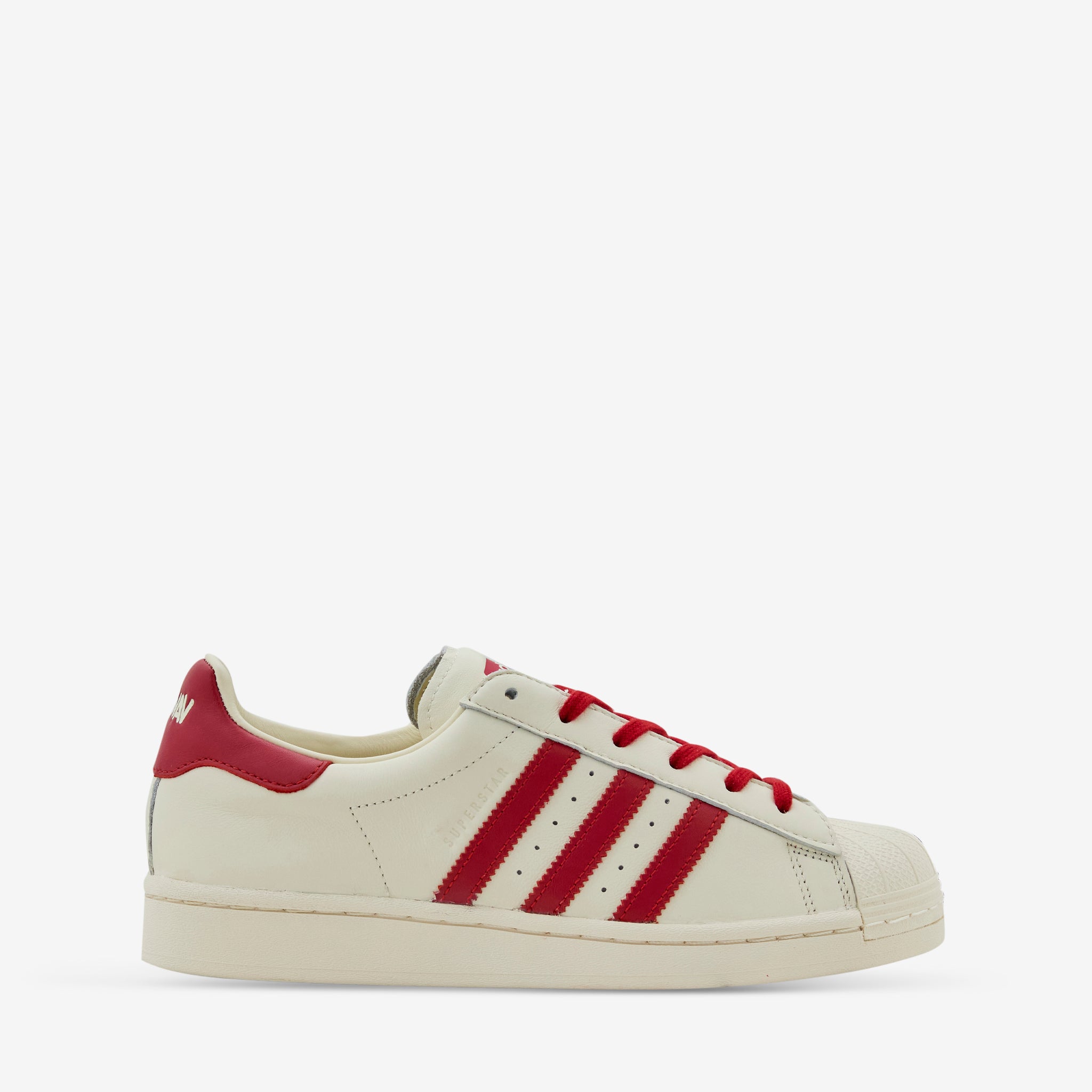 Avavav Women's Superfinger Superstar Sneakers in Scarlet, Cream White - Stylish & Comfortable for Casual Wear, Work & Everyday Fashion