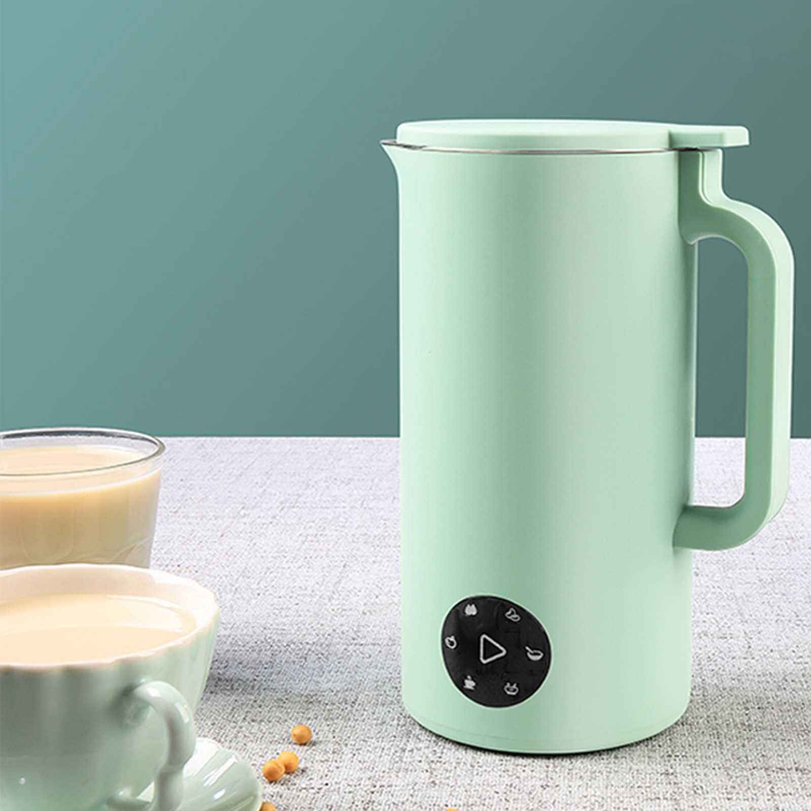 Automatic Nut Milk Maker Machine - Stainless Steel Juicer with Self-Cleaning for Homemade Almond, Oat, Coconut, Soy & Plant-Based Milks (350mL) - Perfect for Vegan, Dairy-Free & Healthy Lifestyle