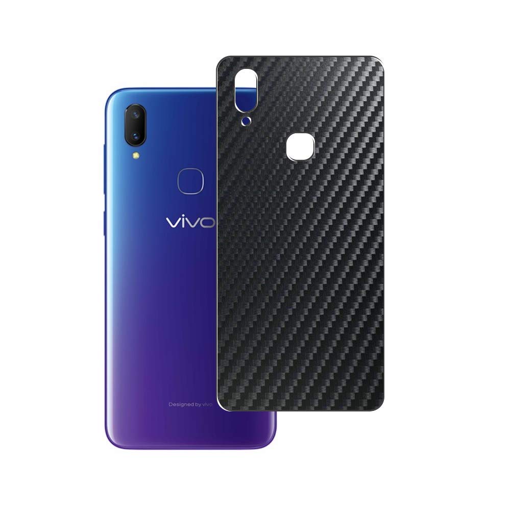 2 Pack VIVO Z3I Y97 V11 Z3 V11i Back Screen Protector Film - Carbon Black TPU Guard Cover (Not Tempered Glass) - Scratch Protection for Smartphone Back Panel - Perfect for Everyday Use & Outdoor Activities