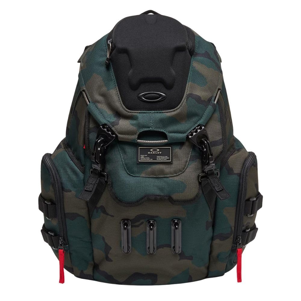 Oakley Men's Recycled Backpack - Green, One Size - Durable & Eco-Friendly Hiking, Travel & Gym Backpack for Everyday Use