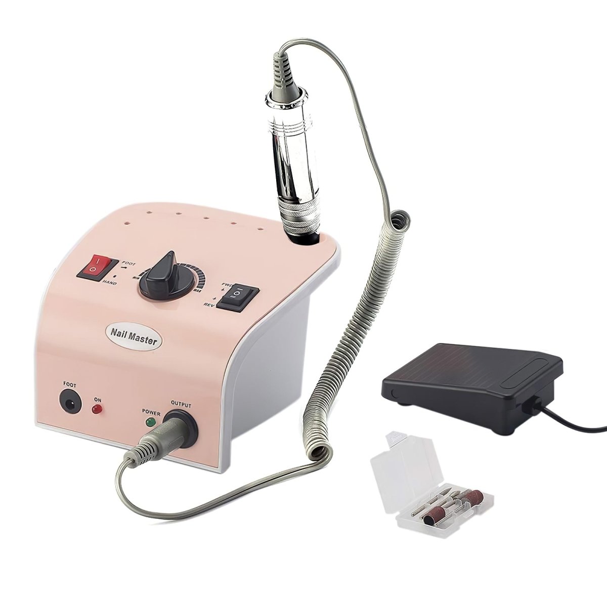 Professional 35000RPM Electric Nail Drill Machine for Acrylic Nails - Portable Manicure Pedicure Tool for Salon & Home Use