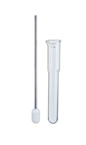 886000-0022 Potter-Elvehjem Tissue Grinder with PTFE Pestle & Glass Tube - 8ml Capacity, Size 22 - Ideal for Laboratory Tissue Homogenization & Cell Disruption