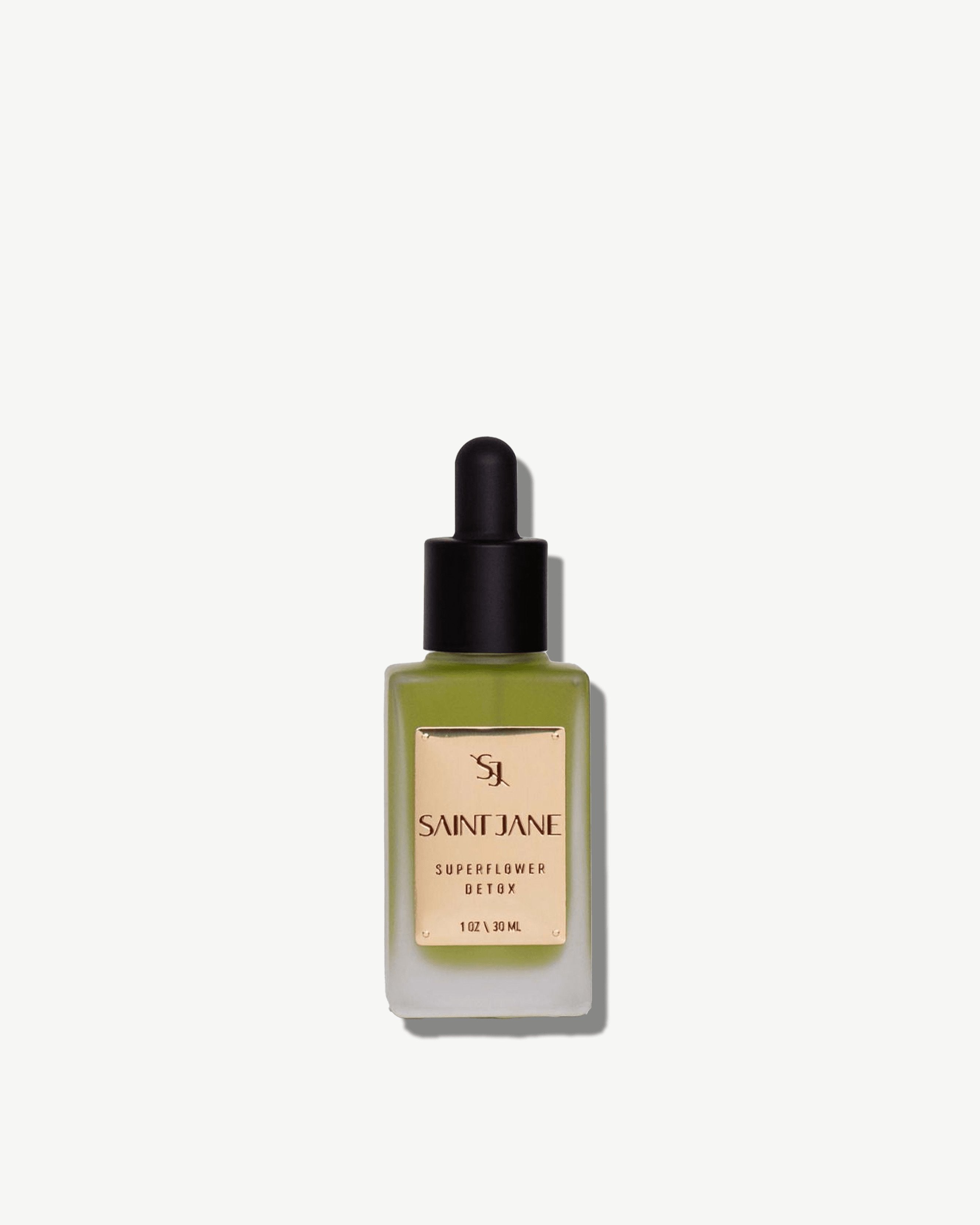 Superflower Detox Serum - Organic Anti-Aging Face Serum with Vitamin C & Hyaluronic Acid | Brightening & Hydrating Skincare for Glowing Skin | Perfect for Daily Routine & Night Care
