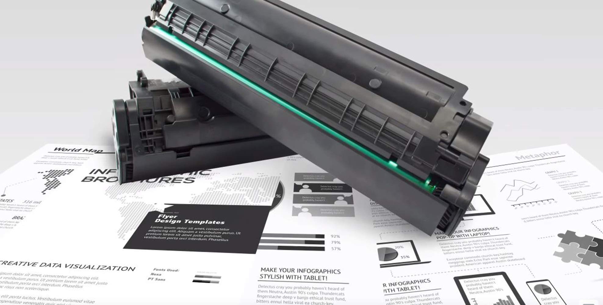 Dell 1815dn Compatible Toner Cartridge Replacement | High-Yield Laser Toner for Dell 1815dn Printer | Perfect for Office Printing & Bulk Document Copying