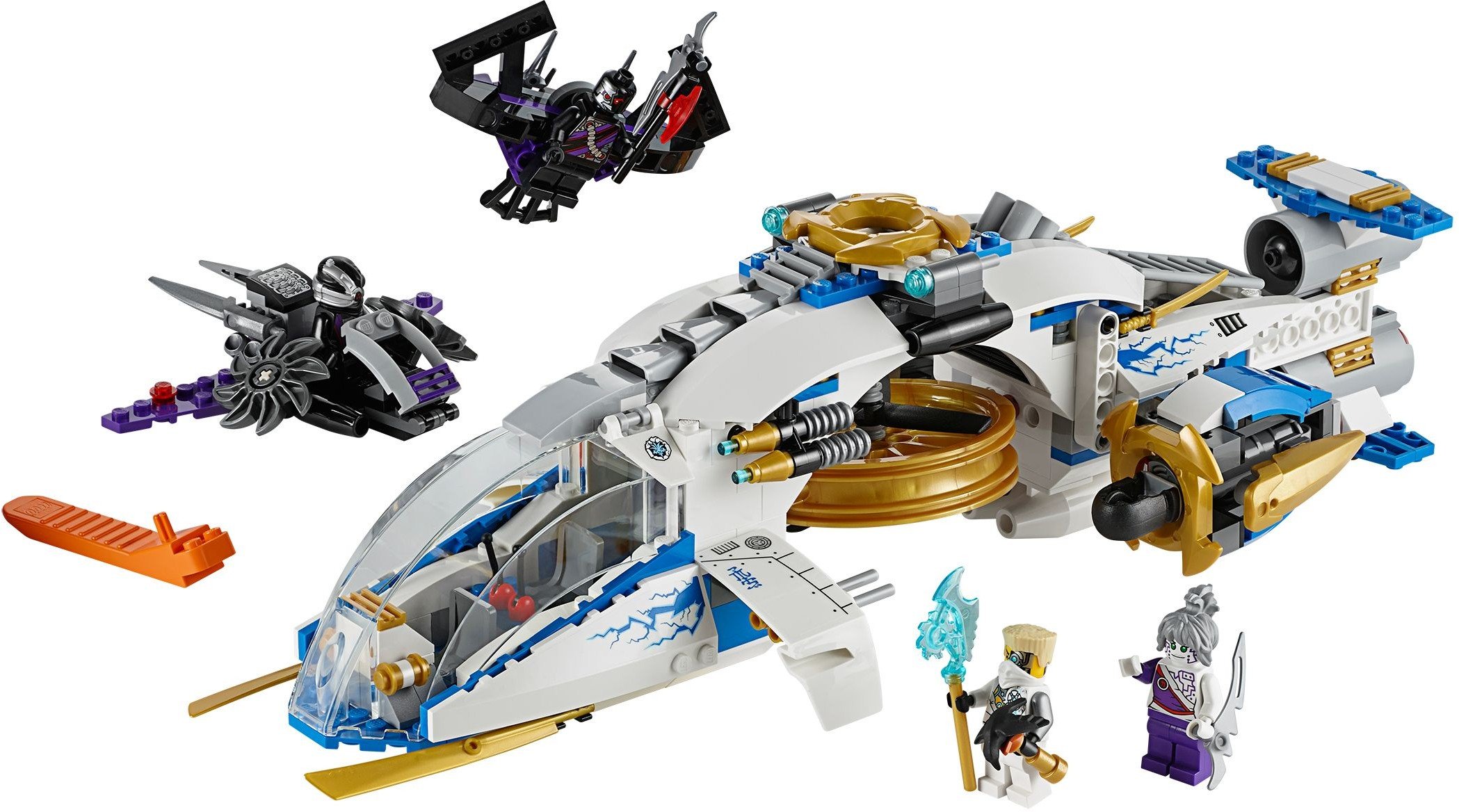 LEGO Ninjago 70724 NinjaCopter Building Toy Set for Kids - Creative Play & Collectible Gift for Ninja Fans | Birthday, Christmas & Role-Playing Scenes