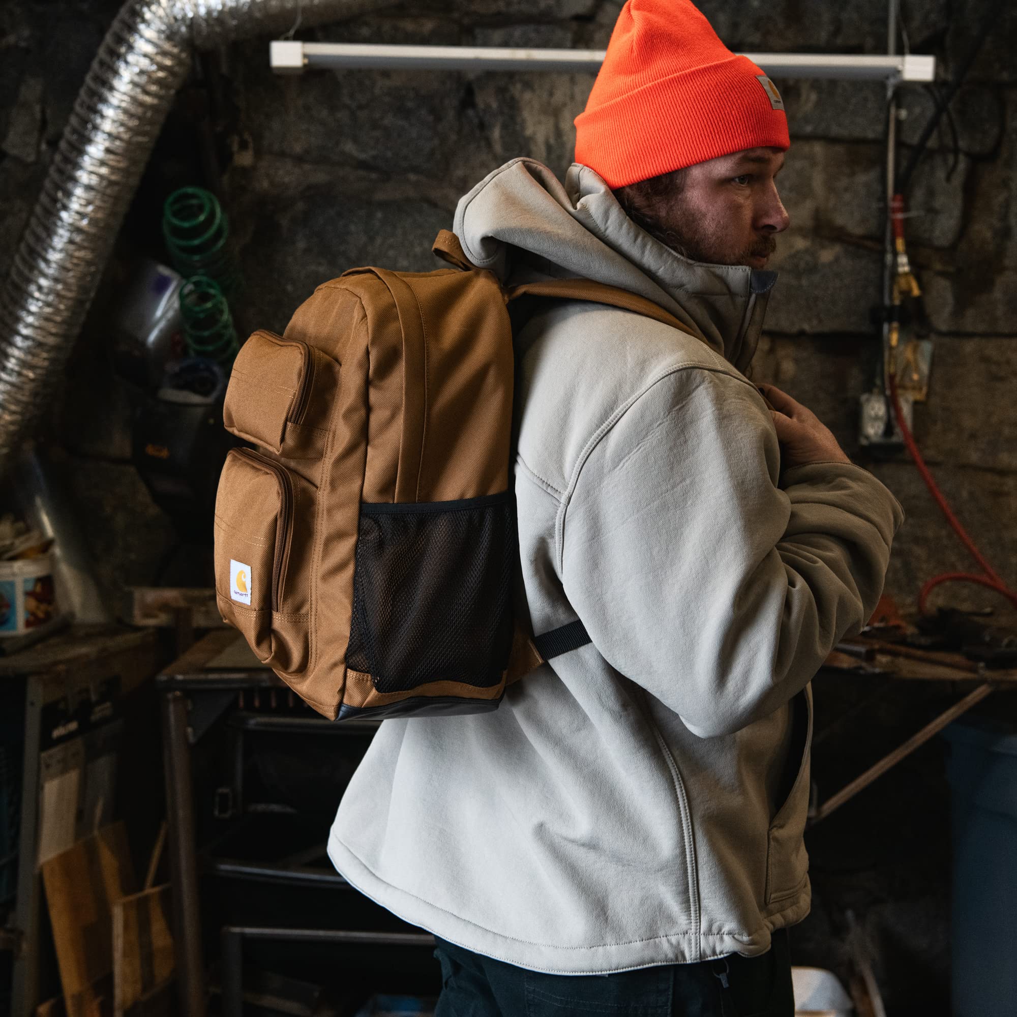 Carhartt Legacy Standard Work Backpack - Durable Laptop Backpack with Padded 15